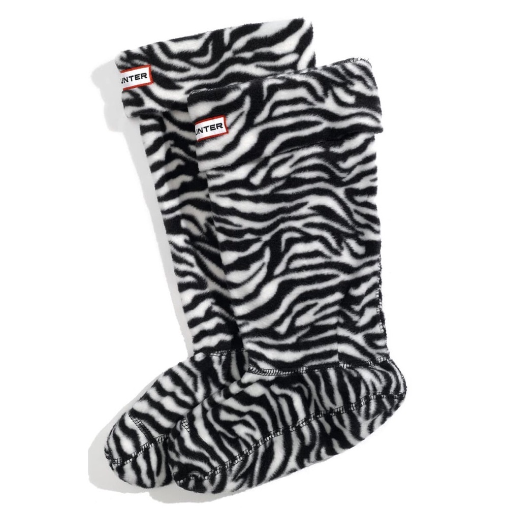 Hunter Boot inserts - Zebra print Wellies
